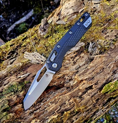 Microtech MSI RAM-LOK Manual Folding Black Injection Molded Scales M390 - Image 1 of 4