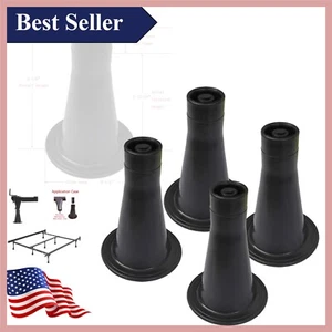 Durable Bed Frame Feet Replacements Set - Easy Installation and Floor Protection - Picture 1 of 4