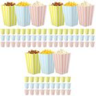  180 Pcs Popcorn Cups Disposable Movie Holder Carton Chicken