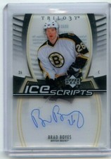 2006-07 Upper Deck Trilogy Ice Scripts #IS-BB Brad Boyes