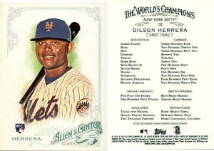 Dilson Herrera 2015 Topps Allen & Ginter Baseball Card 132  New York Mets