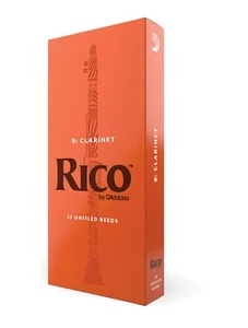 25 Bb Clarinet Reeds Strength 3.0 Rico RCA2530 Pack - Picture 1 of 24