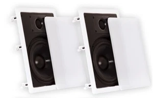 Theater Solutions CS8W coppia altoparlanti da parete 8" suono surround home theater - Foto 1 di 5