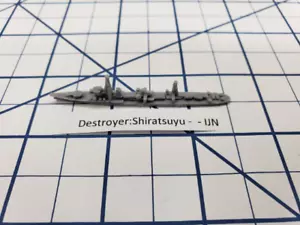 Destructor - Shiratsuyu - IJN - Wargaming - Victoria en el Mar - Miniaturas Navales - Imagen 1 de 1