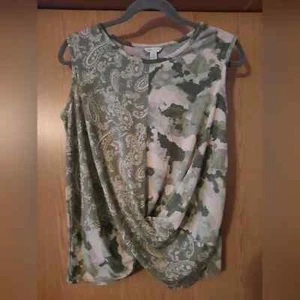 Cato Paisley Sleeveless Top Size XS - Picture 1 of 4