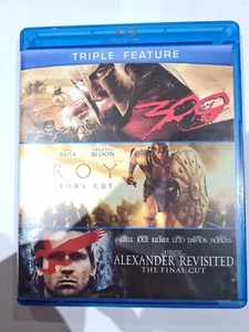 ALEXANDER REVISTED, TROY & 300, Blu Ray. 4 discs Free Shipping B2 - Picture 1 of 5