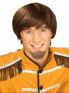 Goatee Chin Beard Synthetic Hair Costume Beard Assorted Colors - Picture 1 of 7