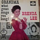 Brenda Lee   Grandma What Great Songs You Sang   Vinyl Lp Album   Vg Vg