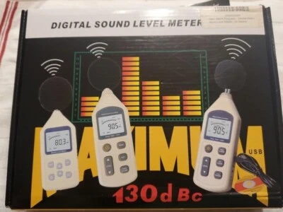 BAFX 130d Bc Digital Sound Level Meter Works Great Batteries Included - Image 1 of 3