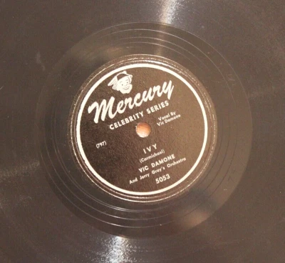 Vic Damone Ivy / I Have But One Heart Mercury 5053 10" 78rpm 1947 - Image 1 of 4