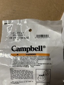 Kit chiusura Campbell 399-0101 nuovo con scatola - Foto 1 di 3