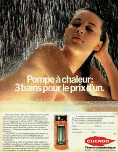 advertising 0521 1981 heat pump Cuenod thermothechnique cuenowat - Picture 1 of 1