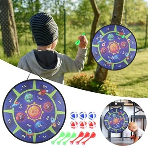 Children Target Sticky Ball Throw Dartboard Sports Kids Dart board Board Game - Picture 1 of 6