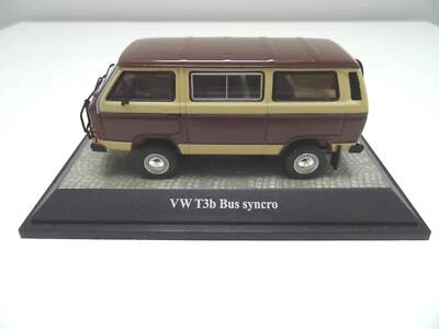 Volkswagen VW T3 Bus B Syncro Modellino Auto Premium ClassiXXs 1:43 13060 Braun - Immagine 1 di 4