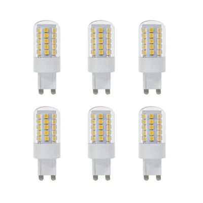 40-Watt Equivalent Bright White (3000K) T4 G9 Bi-Pin Base LED Light Bulb (6-Pk) - Image 1 of 4