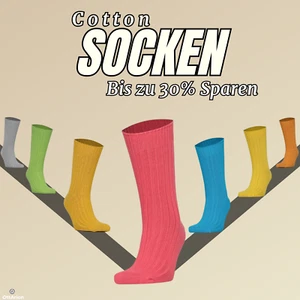 Oragnic Algodón Orgánico Transpirable Cómodo Suave Calcetines Unisex - Imagen 1 de 50