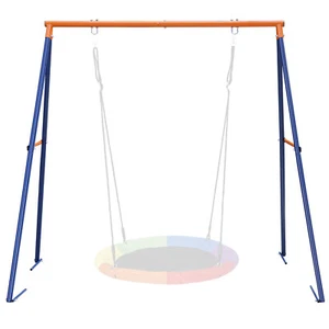 Swing Stand A Frame Extra Large Full Steel Stand w/Ground Stakes 440lbs Capacity - Picture 1 of 17