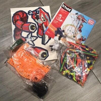 K'NEX New Open Box Thrill Rides Mecha Strike Roller Coaster Building Set - Image 1 of 4