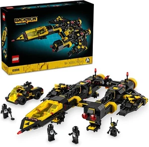 Icons Blacktron Renegade 10355 Spaceship Model Building Kit for Adults Nostalgi - Picture 1 of 11