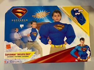 Superman Returns Inflato-Suit Muscles Brand New Factory Sealed Mattel 2006