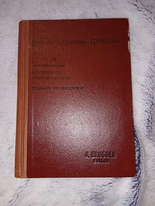 Biblioteca moderna de contabilidad tomo IX Antonio Goxéns Duch - Imagen 1 de 5