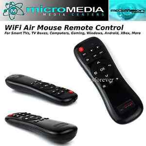 MediaVISION- Wireless Air Mouse- PC Smart TV XBox-Game-Windows Android Linux Mac