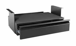 Allcam US022B Underdesk Laptop Storage Shelf & Sliding Drawer - Picture 1 of 7