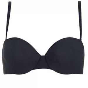 Bandeau BH mit abnehmbaren Trägern Hanro Sensual 8261 Schwarz 80B - Bild 1 von 5
