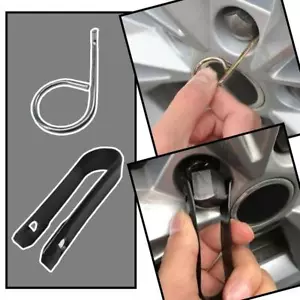 Herramienta Universal Quitar Tornillos Rueda Tuercas para Tapas Centrales Coche N2 DE - Imagen 1 de 12