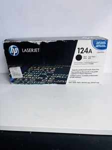 Genuine HP 124A Q6000A Black Color LaserJet Toner Cartridge Made in Japan OEM - Picture 1 of 7