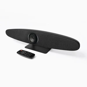 Barra de video Rocware RC10 4K UHD USB negra con campo de visión amplio de 121 grados - Imagen 1 de 10