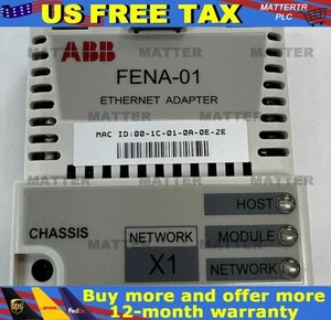 New Sealed Factory ABB FENA-01 Ethernet Adapter Free Shipping US Free TAX - Picture 1 of 6
