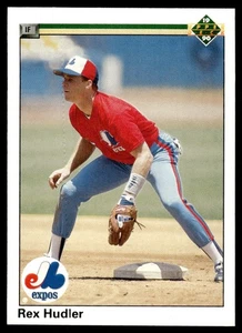 1990 Upper Deck Rex Hudler Montreal Expos #411 - Picture 1 of 2