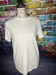 Girls’ Basic White T-shirt XL (16)  Basically New, Free Shipping! - Picture 1 of 4