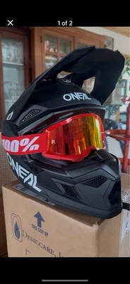 Dirtbike头盔Oneal成人小号 — 第 1/2 张图片