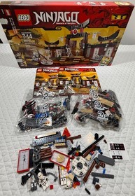 LEGO 2520 NINJAGO Spinjitzu Dojo 'Complete' Bags 2 & 3 Still Sealed Open Box