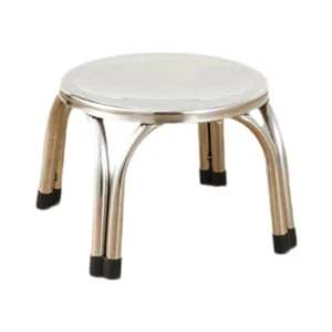 Stacking Stool Round Stool Stainless Steel Easy Clean Anti Slip Furniture Stools - Picture 1 of 29