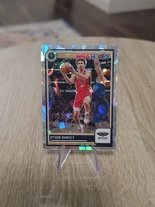 Dyson Daniels Cracked Ice Prizm 2023-24 Panini NBA Hoops Premium Stock #224 - Picture 1 of 2