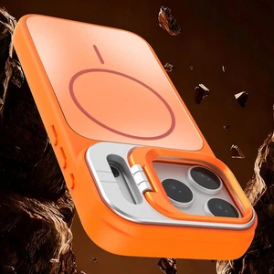For iPhone 17 Pro Max 16 15 14 13 12 Shockproof Case Mag Safe Camera Stand Cover - Foto 1 di 14