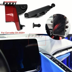 Gravity Car Phone Holder Navi Mount For Corvette C8 Stingray Z06 Z51 Coupe 20-25 - Picture 1 of 15