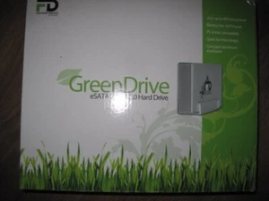 MicroNet Fantom Drives GreenDrive ESATA & USB 2.0 2000GB Hard Drive - NIB - - Photo 1/8