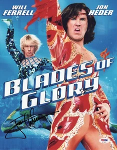 Jon Heder autographed signed 11x14 photo Blades of Glory PSA COA - Picture 1 of 1