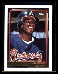 DEION SANDERS 1992 Topps Gold #645 C1 - Picture 1 of 2