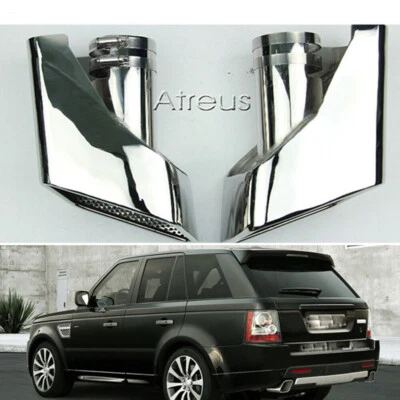 Puntas de escape para Land Rover 05-12 Range Rover 304 tubos de silenciador de acero inoxidable Foto 1 de 4