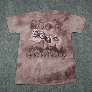 The Mountain T-Shirt Mt. Rushmore Damengröße Large Batik Gründerväter - Bild 1 von 10