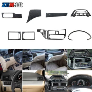 17x Carbon Fiber Center Console Panel Cover Trim Set For Honda Odyssey 2005-2010 - Bild 1 von 12