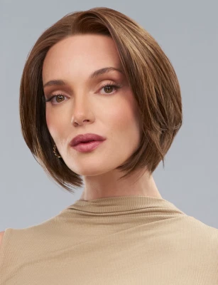 DAWN Wig by JON RENAU, *ANY COLOR!* Mono Top + Lace Front, Heat-Friendly HD, New - Image 1 of 4