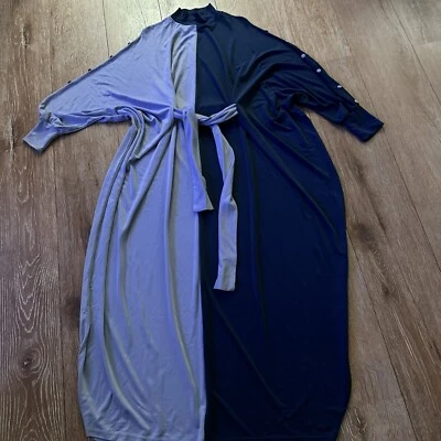 Damen Hemd Kleid  Tunika Standard bambu Baumwolle Elastisch (38-48 )Neu - Bild 1 von 4