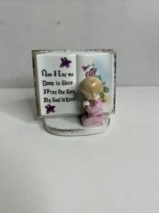 Vintage Lipper & Mann Angel Figurine Now I Lay me Down to Sleep - Picture 1 of 7