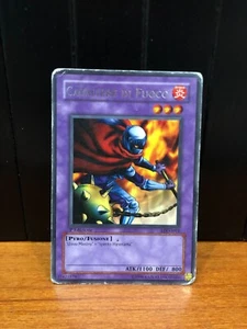 CARTA YU-GI-OH! CAVALIERE DI FUOCO LDD-I011 RARA ITALIANO 1°EDIZIONE - Imagen 1 de 2